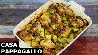 Pollo arrosto al limone con le patate S1  P34 [upl. by Rainer537]