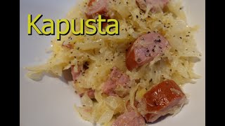 Kapusta Polish Food Recipe  Polish Cooking  Screamin Eagle [upl. by Annadiana328]