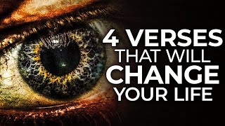 4 BIBLE VERSES that CHANGED My Whole LIFE  4 POWERFUL VERSES [upl. by Trebliw]