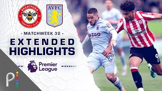 Brentford v Aston Villa  PREMIER LEAGUE HIGHLIGHTS  4222023  NBC Sports [upl. by Naffets]