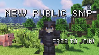 Public Minecraft SMP free to join [upl. by Notyrb]