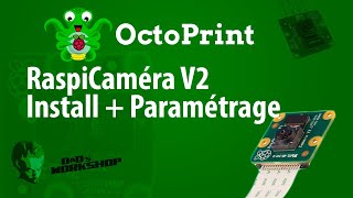 Comment Installer et paramétrer une Caméra RaspiCam sur Octoprint [upl. by Ecallaw]