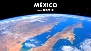 Así se ve MÉXICO desde el ESPACIO en 4K [upl. by Nylkcaj]