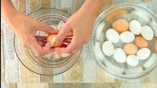 100YearOld Trick To PEELING HardBoiled EGGs 🥚 [upl. by Annahc]