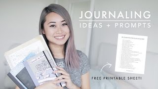 How to Journal  30 Journaling Prompts for Self Discovery [upl. by Hteb561]