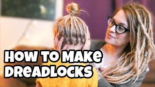 How to Make Dreadlocks [upl. by Alvinia]