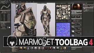 Marmoset Toolbag 4  WOW Substance Painter Has Competition [upl. by Nibroc]