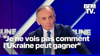 Guerre en Ukraine Algérie 2027 Linterview dÉric Zemmour en intégralité [upl. by Hayalat655]