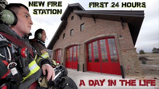 First 24 Hours in a New Fire Station  A Day in the Life [upl. by Rico]