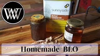 How to Make Boiled Linseed Oil I Making Homemade Woodworking BLO Finish [upl. by Rogers]