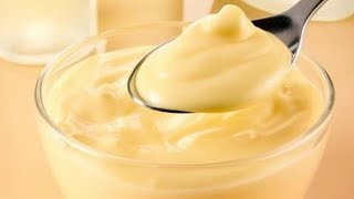 How To Make Creamy Vanilla Custard Cream At Home [upl. by Rednijar]