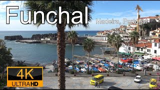 Funchal Madeira Portugal 4K [upl. by Luanne]