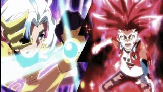 Pax VS Aiger Beyblade Burst QuadStrike Rematch [upl. by Eicnan392]