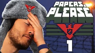 MY ADHD NIGHTMARE  Papers Please  Part 1 [upl. by Dougall]