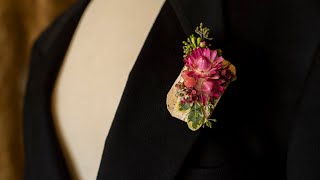 Easy NoPin Boutonniere [upl. by Adnauqal]