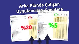 Arka Planda Çalışan Uygulamaları Kapatma Windows  ExWeiv [upl. by Lybis]