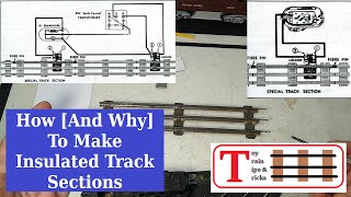 How And Why To Make Insulated Track Sections [upl. by Salita379]