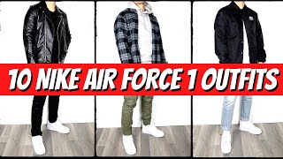 Best Outfits With Nike Air Force 1 Streetwear [upl. by Frederico]