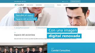 Nueva web corporativa wwwCaixaBankcom [upl. by Yetti]