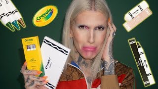 CRAYOLA MAKEUP… Is It Jeffree Star Approved [upl. by Isacco]