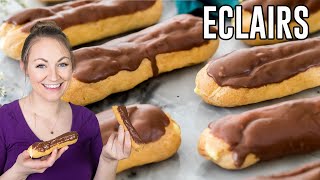 How to Make Eclairs [upl. by Idrahs]