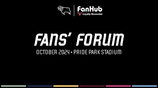 FANS FORUM  October 2024 [upl. by Neerual]