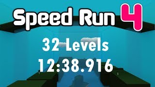 ROBLOX Speed Run 4 32 Levels in 1238916 [upl. by Stevena352]