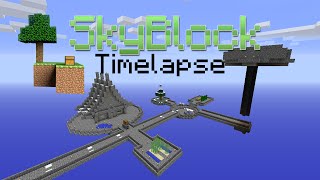 Skyblock timelapse [upl. by Boeschen692]