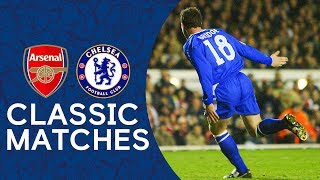 Arsenal 12 Chelsea  Late Wayne Bridge Goal Stuns Arsenal  Champions League Classic Highlights [upl. by Akcirre309]