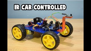 How To Make A Simple CAR Arduino iR Controlled Step by Step [upl. by Enerak]