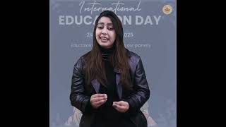 internationaldayofeducation  RJ Deeba  Radio Chinar 904 FM [upl. by Kuebbing]