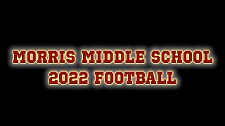 Morris 2022 Football HIghlights [upl. by Aliuqehs823]