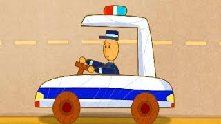 Kids Cartoons Car Toons a Police Car [upl. by Hanauq]