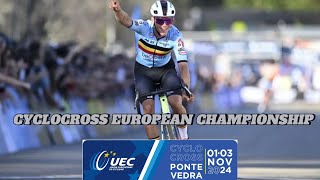 KEY MOMENTS  European Cyclocross Championship 2024 [upl. by Adnolohs]