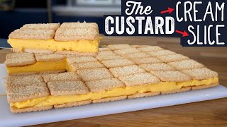 The No bake Custard Cream Custard Slice [upl. by Sirotek]