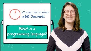 What is a Programming Language in 60 seconds [upl. by Orelu]