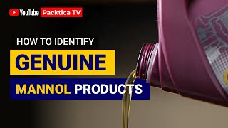 How To Identify Genuine MANNOL  PACKTICA [upl. by Sokul]