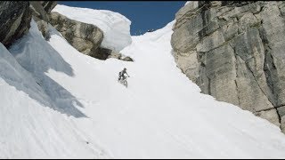 How We Dropped Corbets Couloir on a Mountain Bike [upl. by Hardy]