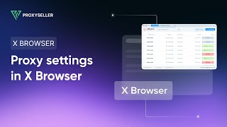 Stepbystep proxy settings in XBrowser [upl. by Arihsaj]