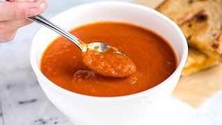 Easy Three Ingredient Tomato Soup Recipe [upl. by Howenstein]