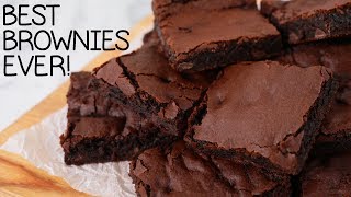 The Best Brownie Recipe EVER vegan [upl. by Bonn]