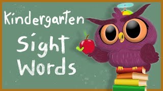 📖 52 Kindergarten Sight Words  How to Read  Dolch sightwords 📖 [upl. by Ardine]