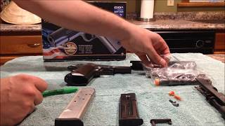 KWC airsoft 1911A1 GSG 22lr Conversion 1000 Round Review [upl. by Jade]