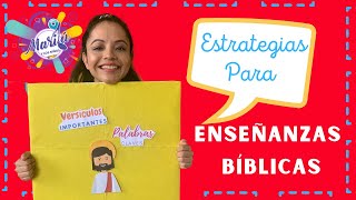 4 ESTRATEGIAS PARA ENSEÑANZAS BÍBLICAS PARA NIÑOS  Marilú y Los Niños [upl. by Ylicic]