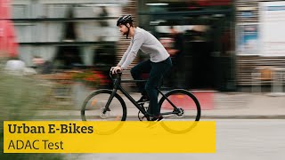 Urban EBikes im Test 2020  ADAC [upl. by Anaujahs]