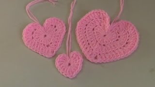 Haken  tutorial 169 hartjes [upl. by Coffee236]