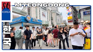 Explore Myeongdong in Seoul  서울의 명동 [upl. by Birdella]