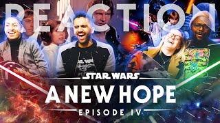 Star Wars Episode IV A New Hope  Group Reaction [upl. by Nois100]