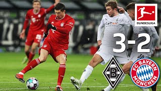 Incredible comeback Gladbach turns match  Gladbach  Bayern München  32  MD 15 202021 [upl. by Rumney]