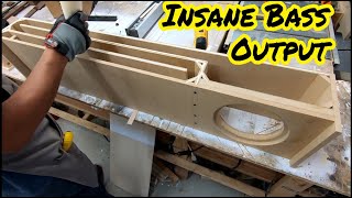 DIY Subwoofer Enclosure 2021 Edition  Caliwood Specialty [upl. by Glynis]